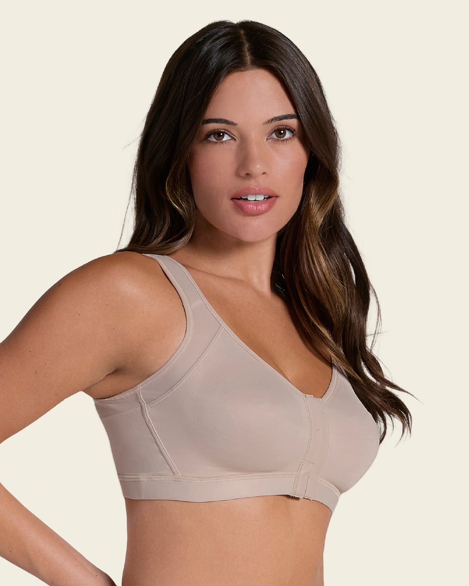 Correcteur De Posture Pour Dos Femme - Soutien-gorge Sans Fil Réglable Fermeture Avant - Neuf