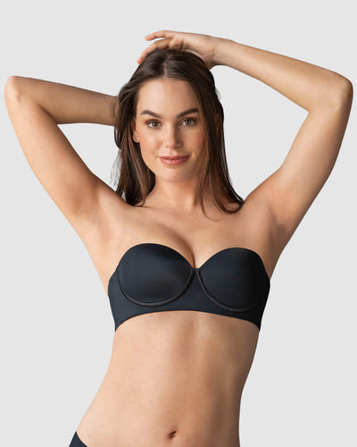 Sujetador sin tirantes con control fuerte de espalda perfect strapless#color_700-negro