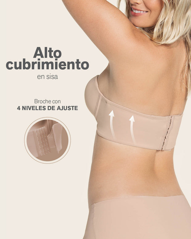 Paquete x 2 sujetadores sin tirantes Bustier 360° de perfección#all_variants