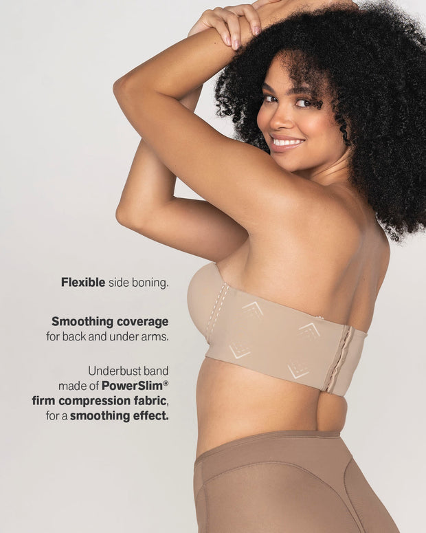 Paquete x 2 sujetadores sin tirantes Bustier 360° de perfección#all_variants