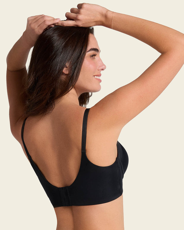 Sujetador de push up suave y cubrimiento alto en sisa y espalda Cover Bra#color_700-negro
