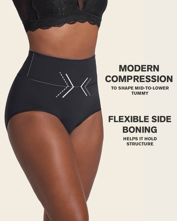 Braga faja de control moderado tiro alto en skinfuse#color_700-negro