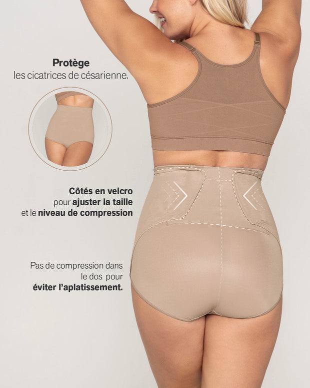 Braga faja postparto y postquirúrgico con mayor cubrimiento de abdomen#all_variants