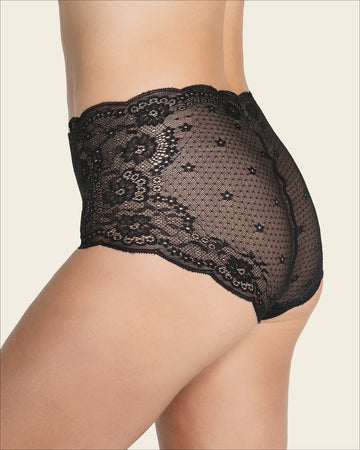 Braga clásica en encaje techno-lace#color_700-negro