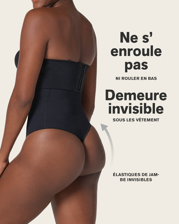 Braga faja de control estilo tanga y efecto cintura reloj de arena#color_700-negro