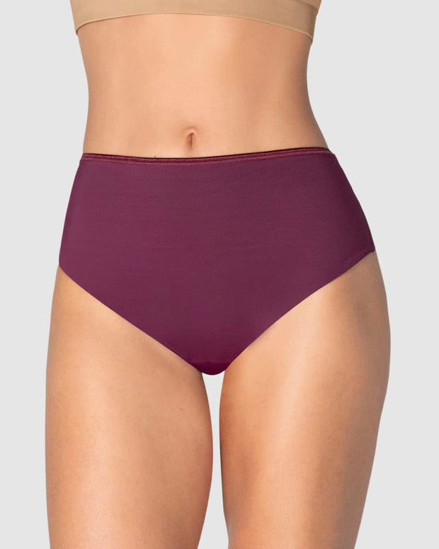 Braga faja tanga de control fuerte tiro alto#color_466-vino