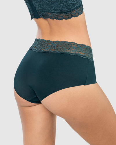 Braga culotte en tela ultraliviana con franja de encaje#color_249-verde-oscuro