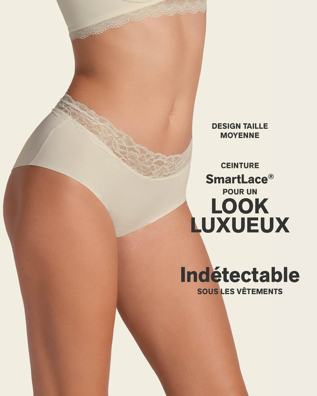 Braga culotte en tela ultraliviana con franja de encaje#color_253-marfil
