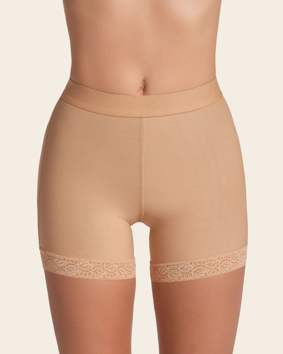 Short Gainant Taille Haute Pour Femme - Amincissant Fesses Et Cuisses, Shapewear Confortable Et Invisible