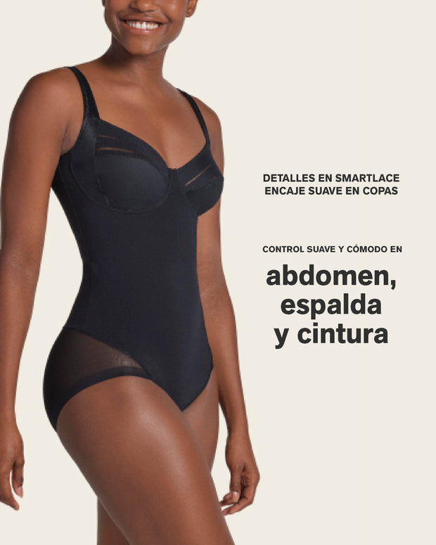 Body de control fuerte y copas con arco#color_700-negro