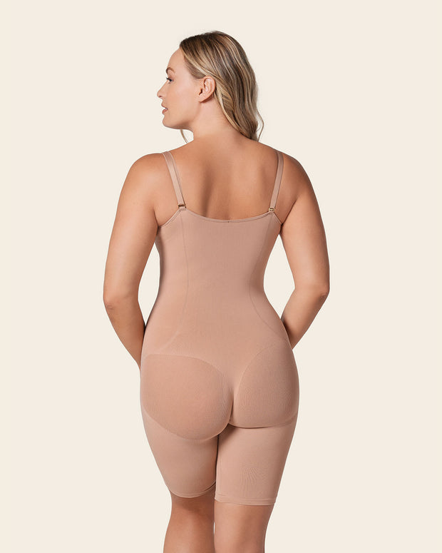 Faja body invisible de control efecto levanta glúteos#color_087-beige