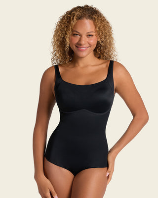 Body de control de abdomen con bra incorporado#color_700-negro