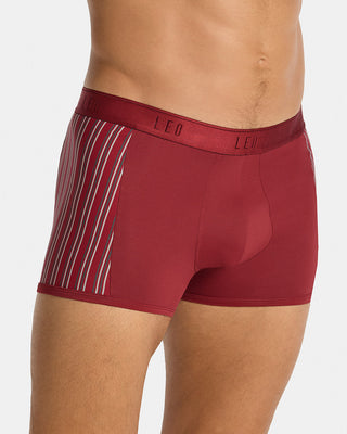 Bóxer corto con tecnología de ajuste perfecto en microfibra#color_174-rojo-oscuro
