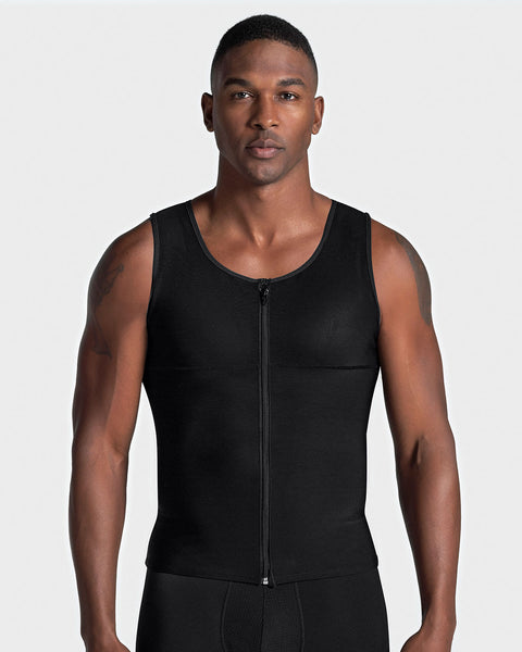Gilet chemise à Compression pour hommes, gilet pour cacher les seins Gilet chemise à Compression pour hommes, gilet pour cacher les seins