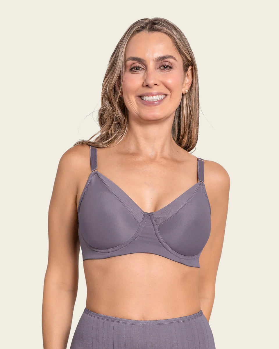 Sujetador clásico con transparencia: natural support