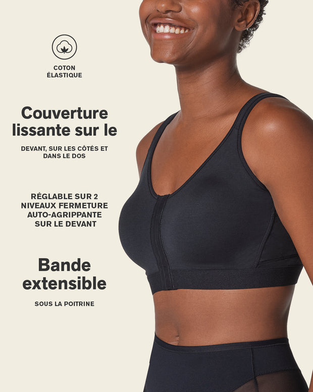 Sujetador tipo top multiusos en algodón all in one bra#color_700-negro