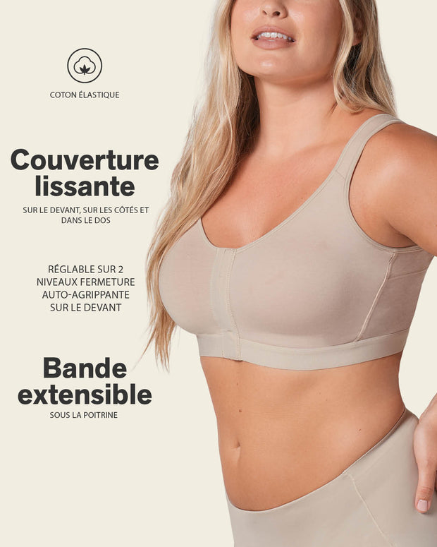 Sujetador tipo top multiusos en algodón all in one bra#color_802-habano-claro