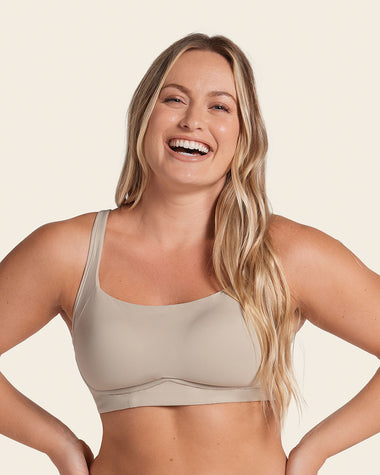 Soutien-gorge Grande Taille Sans Armature - Push-up Confortable Et Invisible Sous Les Vêtements - Idéal Pour Le Yoga Et Le Quotidien - 2