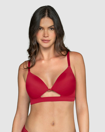 Sujetador de push up alto Sexy Bra#color_309-rojo