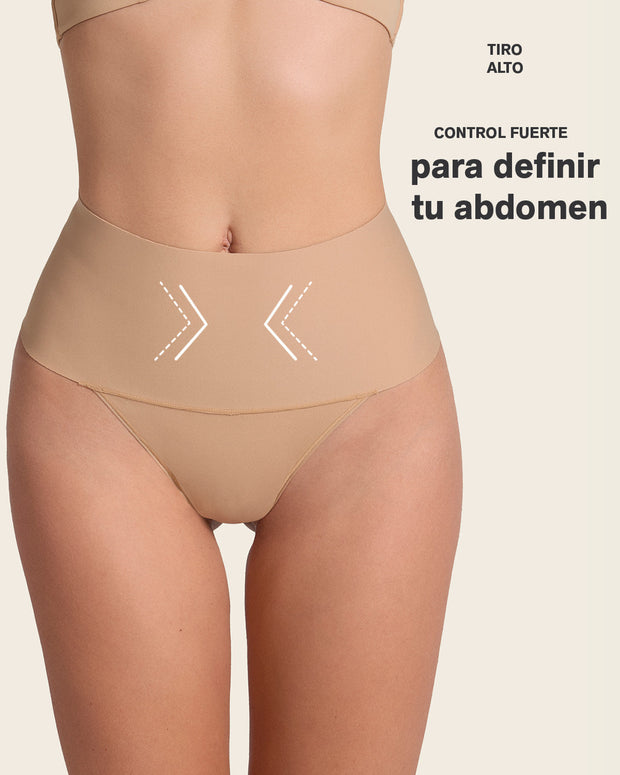 Braga faja con fajón ancho de control fuerte tiro alto#all_variants