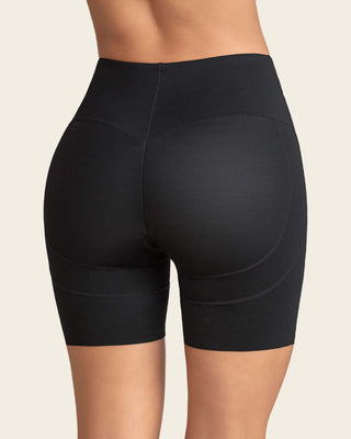 Short de compresión fuerte, efecto levanta glúteos#color_700-negro