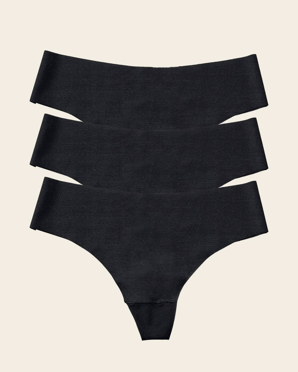 Braga tanga invisible ultraplana sin elásticos y de pocas costuras