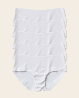 Braga culotte invisible ultraplano sin elásticos y de pocas costuras#color_000-blanco