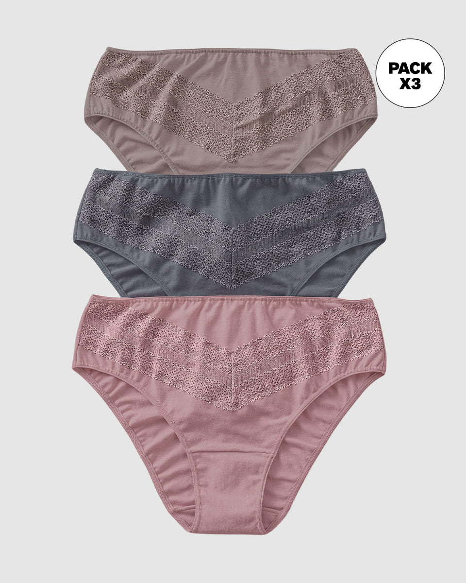 3 bikinis elegantes clásicos y confortables