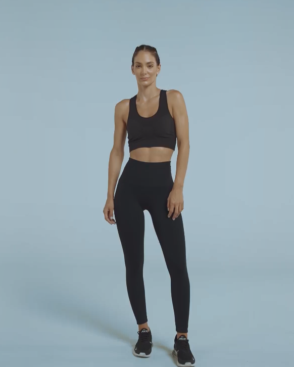 Legging deportivo tiro alto de control y de secado rápido#all_variants