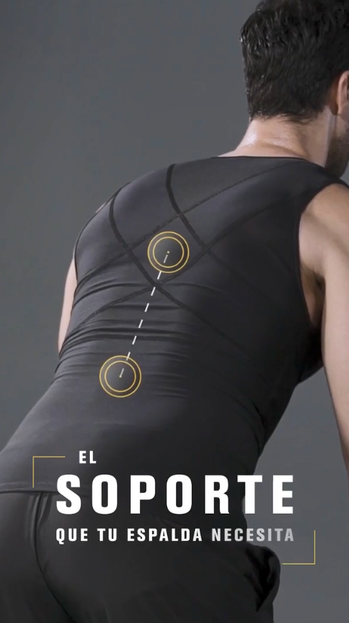 Chaleco masculino de compresión en powerslim#all_variants