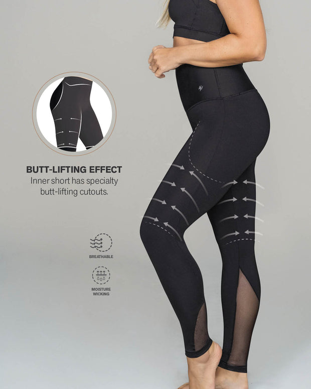 Legging deportivo tiro alto de control y de secado rápido#all_variants