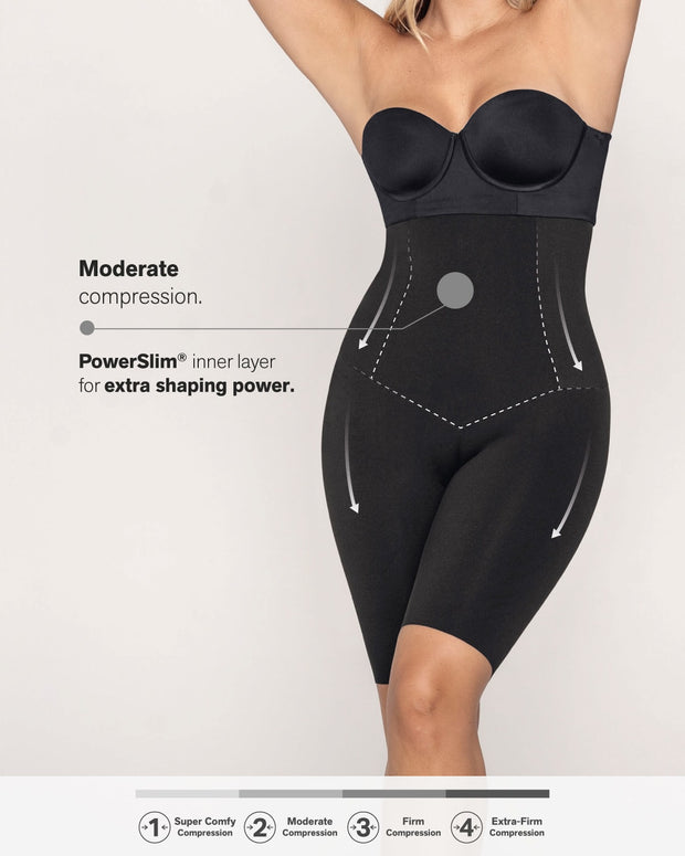 Braga faja de talle alto con control fuerte en abdomen y cintura#all_variants