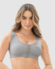 Sujetador de soporte de espalda con tirantes ajustables multi-support#color_750-gris