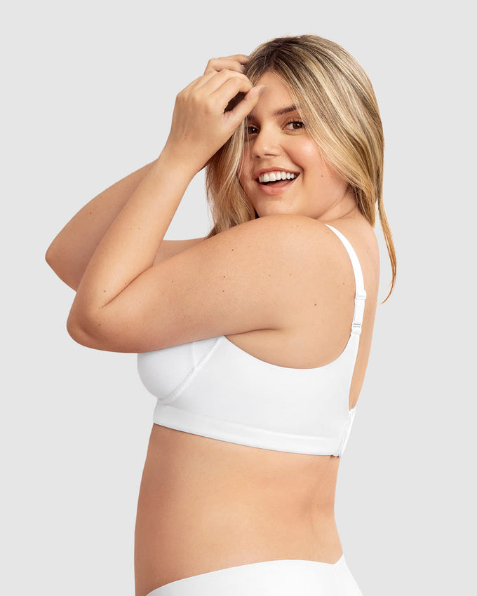 Sujetador sin aro ultracomodo de alto soporte y cubrimiento everyday bra#color_000-blanco