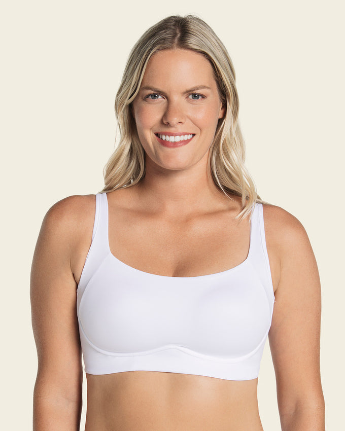 Sujetador sin aro ultracomodo de alto soporte y cubrimiento everyday bra#color_000-blanco