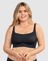 Sujetador sin aro ultracomodo de alto soporte y cubrimiento everyday bra#color_700-negro