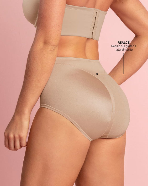 Paquete x 2 bragas fajas clásicas con control suave de abdomen#all_variants