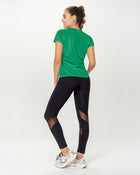 Camiseta deportiva de secado rápido y silueta semiajustada