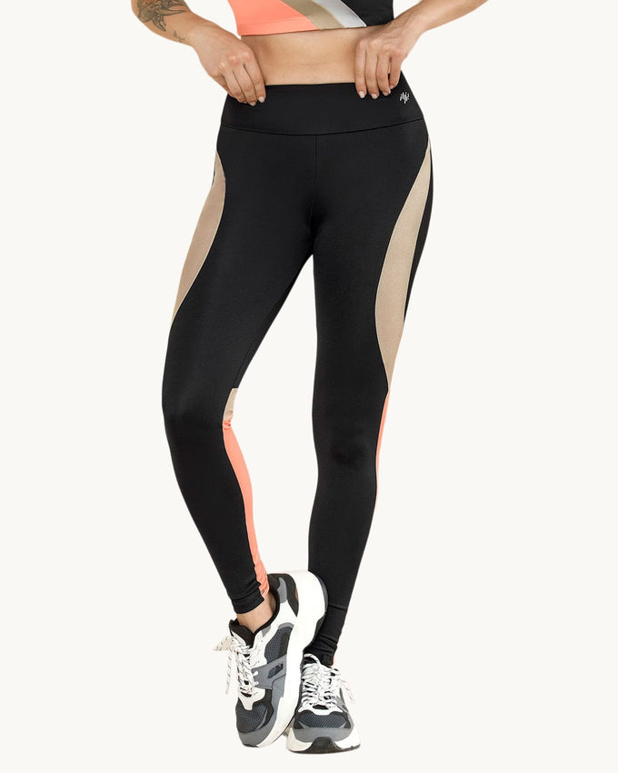 Legging deportivo eco amigable con material de secado rápido#color_700-negro